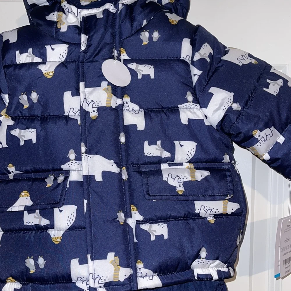 Carters Baby Snow Jacket & Pants NWT
